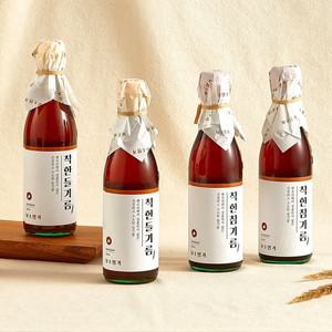 꼬소명가 착한참기름/착한들기름 단 1회 착유 벤조피렌 침전물 없는 깨끗한 기름
