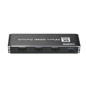 Coms HDMI 2:1 선택기 8K 60Hz 스위치 리모컨 OU142