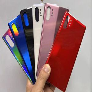 삼성 갤럭시 노트 10 플러스 N970F N975F 배터리 도어 후면 유리 하우징 접착제 뒷면 Note10 케이스 커버 패널 교체
