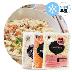 지케이푸드 행복한맛남 야채볶음밥 3kg 3종 아워홈 김치볶음밥 소불고기 간편조리