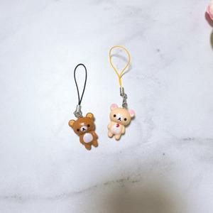 올씨 캐릭터 산엑스 리락쿠마 코리락쿠마 열쇠고리 키홀더 키링