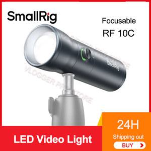 Smallrig 휴대용 초점 LED 비디오 조명 RA S200 스탠드용 1/4 인치 20 스레드 어댑터 포함 사진 램프 RF 10C 10W