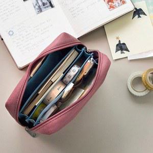 면화 통장 파우치 나일론 학교 사무용품 도장 가방 빌 인증서