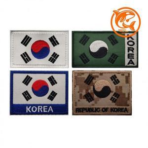 군인 태극기 훈련용 국방 패치 디자인 다양한 (3maG6)