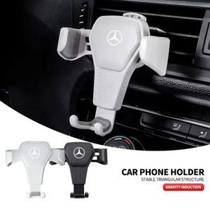 메르세데스 벤츠 차량용 휴대폰 거치대 에어 벤트 GPS W212 W210 W211 스탠드 W205 액세서리 W203 W213 W204 W124 AMG W169 W220