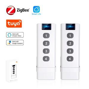 투야 스마트봇Tuya ZigBee 스마트 씬 스위치 가정용 휴대용 미니 디자인 라이프  제어 자동화 시나리오 1-4