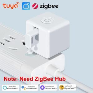 투야 스마트봇Tuya Zigbee Fingerbot Plus 스마트 스위치 버튼 푸셔 터치 암 라이프 컨트롤은 Alexa Google