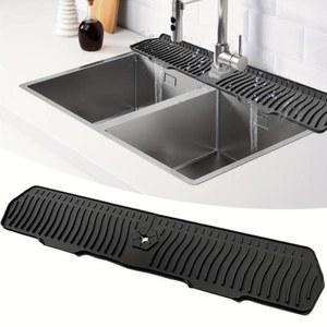주방 수전 스플래시 패드 실리콘세면대패드 가제트 실리콘 C 35CM 욕조 수도꼭지 건조