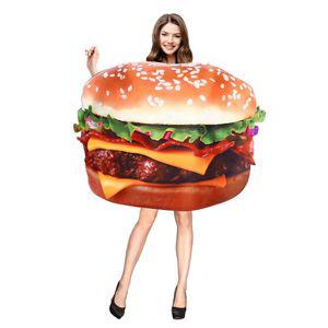 재미있는 의상 3d 웃긴 옷 햄버거 도넛 할로윈 코스프레
