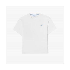 [라코스테]LACOSTE 남성 컬러크록 헤비저지 티셔츠 [화이트] 5007651