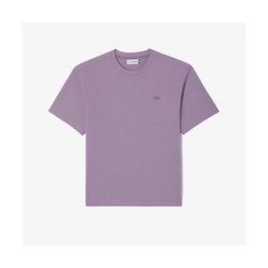 [라코스테]LACOSTE 남성 컬러크록 헤비저지 티셔츠 [소프트퍼플] 5007660