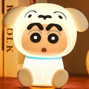 짱구 흰둥이 코스튬 무드등 피규어