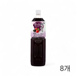 식자재 1.5L 복분자 참다음 5배희석 카페 음료베이스 8개 과일원액 복분자원액 X
