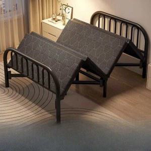 철제침대 프레임 접이식 슈퍼싱글 197x120cm 철제침대프레임 기숙사 튼튼한 침대프레임