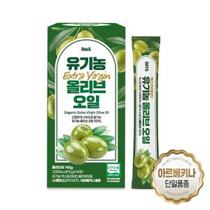 데이앤 [참앤들황토농원]유기농 엑스트라버진 올리브오일 14포 1박스