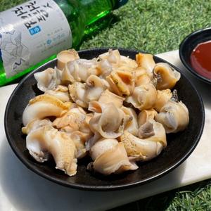 포항 자연산 활 자숙 백골뱅이 1kg 자숙후 850g 백고동