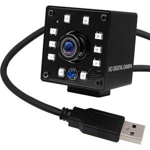 SVPRO 1080P 나이트 비전 USB 카메라 CMOS OV2710 IR LED 적외선 웹캠 컷 HD 감시 3.6mm 렌즈 미니 캠 안드