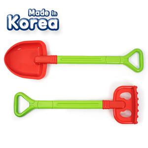 [비앤씨] 대형 삽 갈퀴 모래놀이세트 주말농장체험