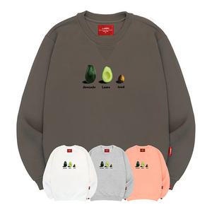 엘라모 3M 아보카도 맨투맨 남녀공용 빅사이즈 S~4XL