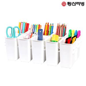 릴레이 칸칸 정리함 (중) 10P 칸막이 다용도 보관함 수납함 서랍정리함