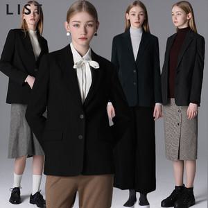 [리스트(LIST)] 플랩 포켓 투버튼 재킷 (택가격:328000원)