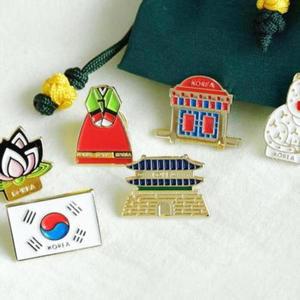 [GI6818Q]미라클코리아 한국의 상징 뱃지