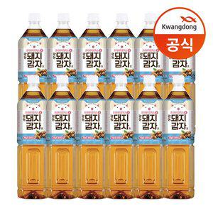 [신세계라이브쇼핑][광동직송] 돼지감자차 1.5L x12개
