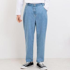[RGK98P92]HSSG WJ2 5D 남자핀턱오버핏배기청바지 연청