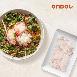 (온도씨)국내산 기름가자미 물회 300g + 물회 육수 300g x 2팩