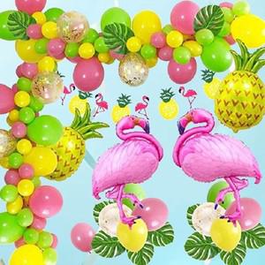 [하프클럽/알티피아]생일파티 풍선세트 홍학 1P 생파 이벤트 파티장 소품