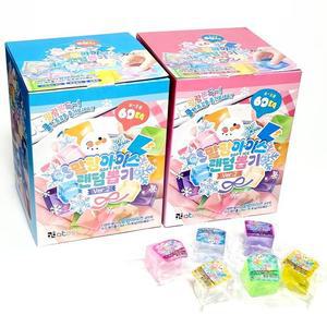 [RGP250Q0]말랑아이스 랜덤뽑기 2탄 60개 말랑이 주물럭