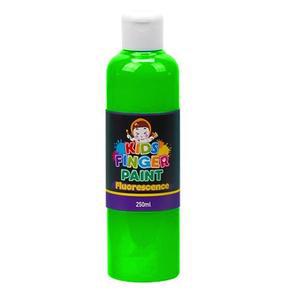 [XBI6JL9O]미술놀이 핑거페인트 형광색 250ml 낱색 물감
