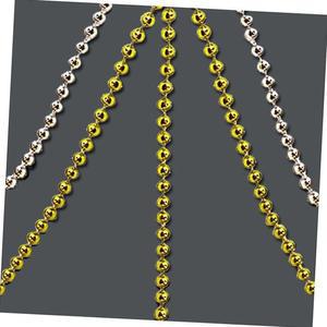[XBH997N7]체인구슬 원형3mm 금색 1SET 공예 꾸미기 미술