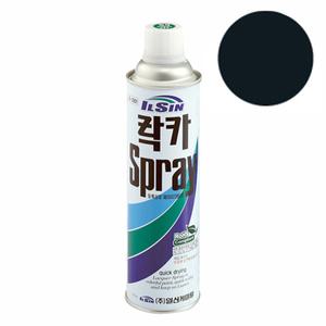 일신 락카 스프레이 흑색 420ml 1박스20개