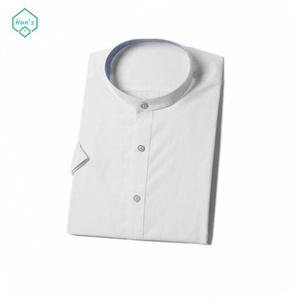 흰색 화이트 남자 정장 고급 와이셔츠 직장인셔츠 반팔셔츠 슬림핏 차이나카라셔츠