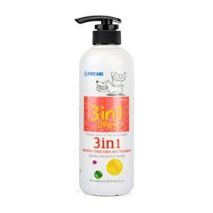 [셀러허브 패션][JHQRBPKG_4A]3in1샴푸+린스550ml