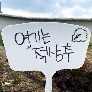 [셀러허브 1][HYIJUFQV_4B]화분팻말 47cm 화단 수목표찰 식물 화분