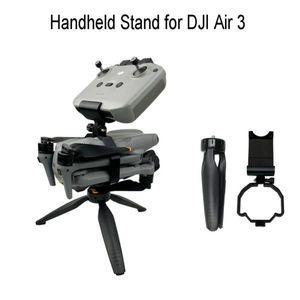 입문용 농업용 드론 DJI 에어 3 핸드 헬드 짐벌 스태빌라이저 그라운드 슈팅 스탠드 삼각대 RC 2 RC-N2 리
