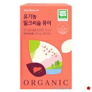 뉴트리원 유기농 밀크씨슬 퓨어 간 건강 추천 30정