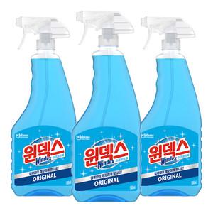 윈덱스 스프레이 유리세정제 본품 500MLx3개