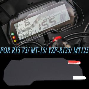 오토바이 클러스터 스크래치 보호 필름 속도계 스크린 스티커 야마하 R15 V3 MT15 MT 15 2018 - 2020 YZF R