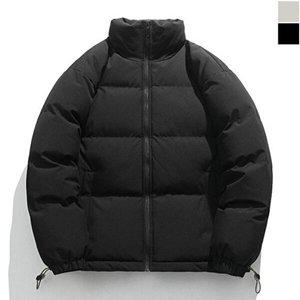 [엄지척]남자 하이넥 심플 트렌드 숏패딩 1P 데일리 보온 데일