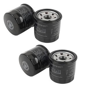 호환 바이크 오토바이 엔진 오일 필터 Assy 스즈키 GSX250R GW250 DL250 Inazuma 250 2개/4pcs