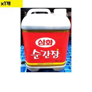 [JHOM4RT4_52ER]식재료 유통 도매 순간장 삼화 13Kg 1개