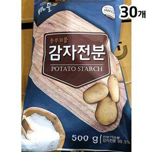 [셀러허브 패션][JHP36Q4Q_52ED]감자전분(제이 감자가루 500g)X30