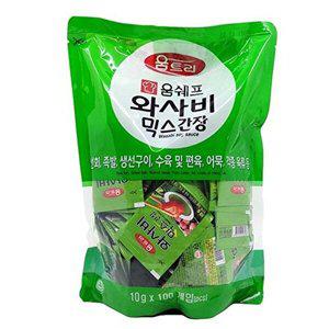 [셀러허브 패션][JH43O056_52ER]일회용 와사비믹스간장 x 10g 100입