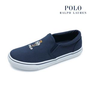 [롯데백화점]폴로랄프로렌 POLO KEATON SLIP ON BEAR 네이비 아동 슬립온 RF104028