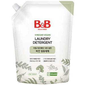 비앤비 비건 섬유세제 1500ml 리필형