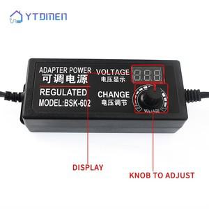 전원공급장치 조정 가능한 전원 공급 장치 AC DC 어댑터 3V12V 3V24V 9V24V 디스플레이 화면 LED 조명 변압