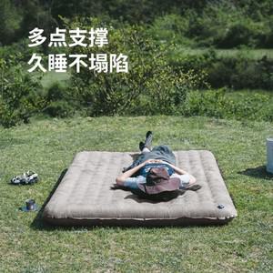 Naturehike-TPU 두꺼운 이중 풍선 패드, 캠핑 낮잠, 휴대용 수분 텐트 매트, NH19QD010